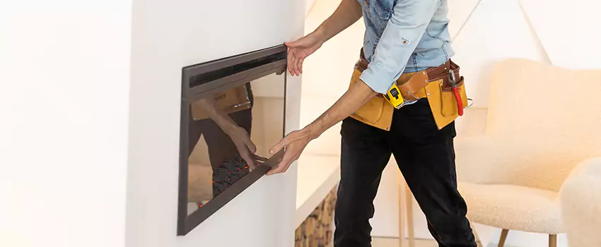Metal Fireplace Installation in Camas, Washington