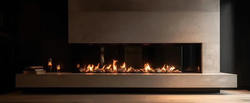 Gas Fireplace Ember Bed Design Services in Camas, Washington