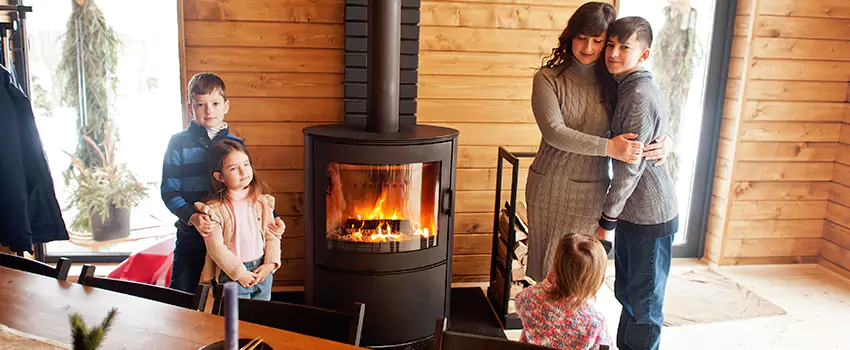 Morso Cast Iron Fireplace Insert Installation in Camas, Washington