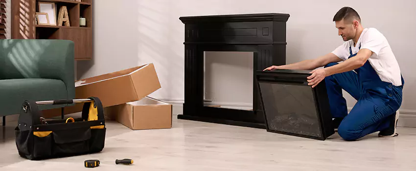 Old Rusted Metal Fireplace Repair And Replacement in Camas, WA